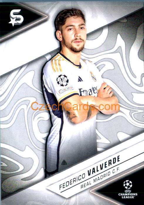 Federico Valverde 2023/24 Topps Superstars #141