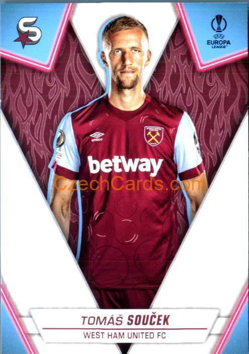 Tomáš Souček 2023/24 Topps Superstars #157