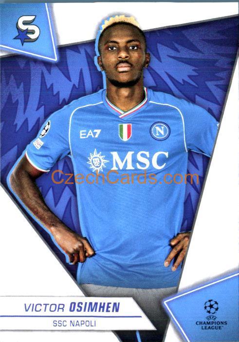 Victor Osimhen 2023/24 Topps Superstars #160