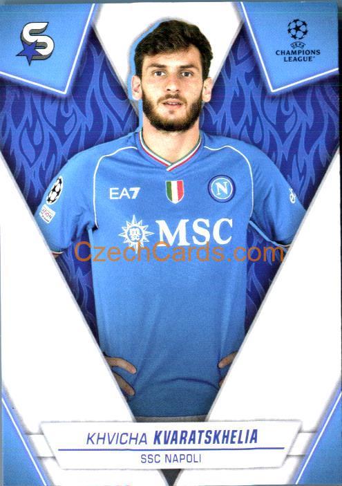 Khvicha Kvaratskhelia 2023/24 Topps Superstars #161