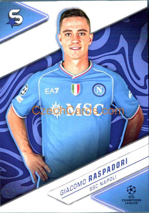 Giacomo Raspadori 2023/24 Topps Superstars #162