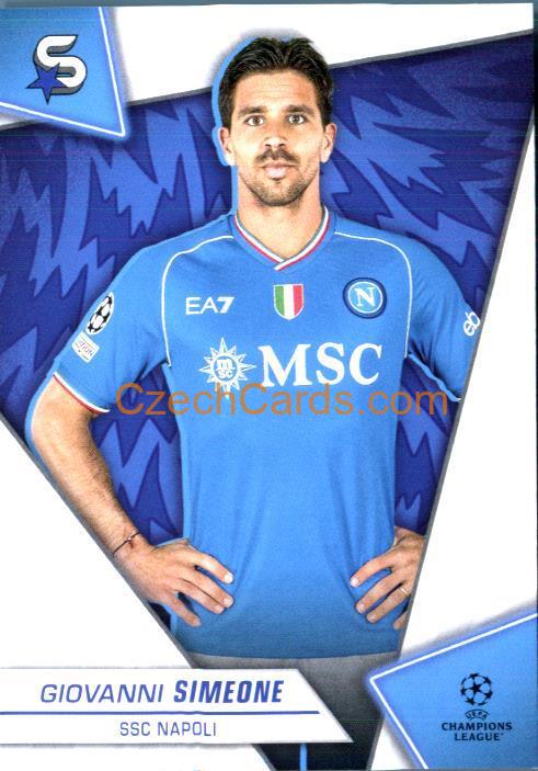 Giovanni Simeone 2023/24 Topps Superstars #164