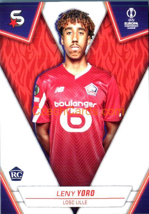 Leny Yoro 2023/24 Topps Superstars #174 RC