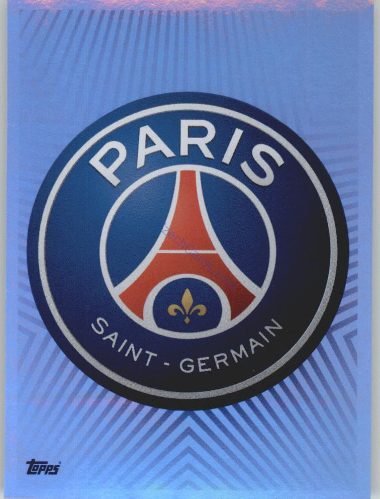 Paris Saint-Germain Club Badge 2019/20 Topps sticker #365