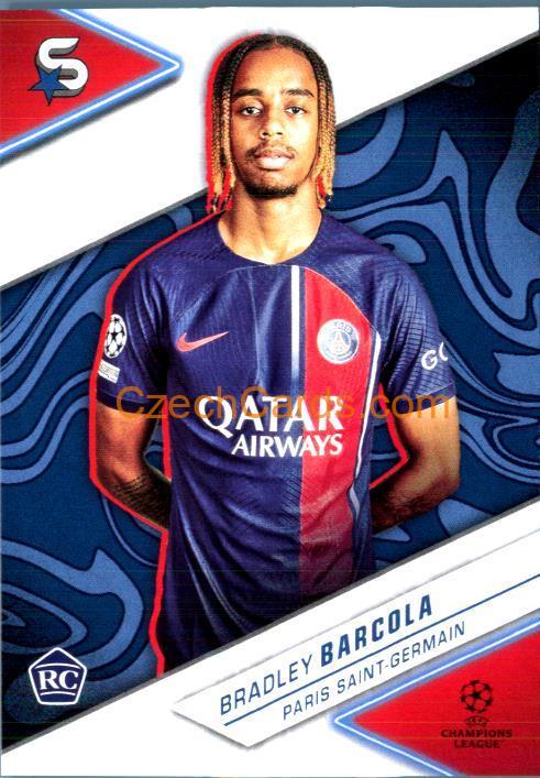 Bradley Barcola 2023/24 Topps Superstars #180 RC