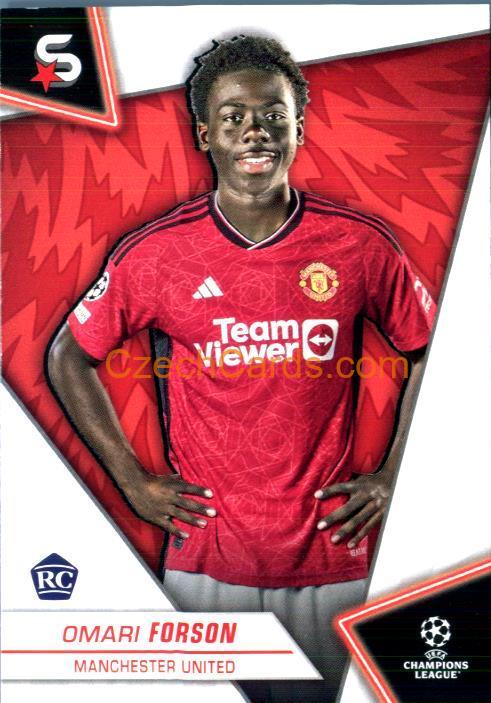 Omari Forson 2023/24 Topps Superstars #182 RC