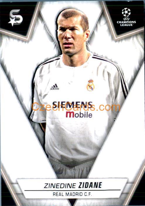 Zinedine Zidane 2023/24 Topps Superstars #193