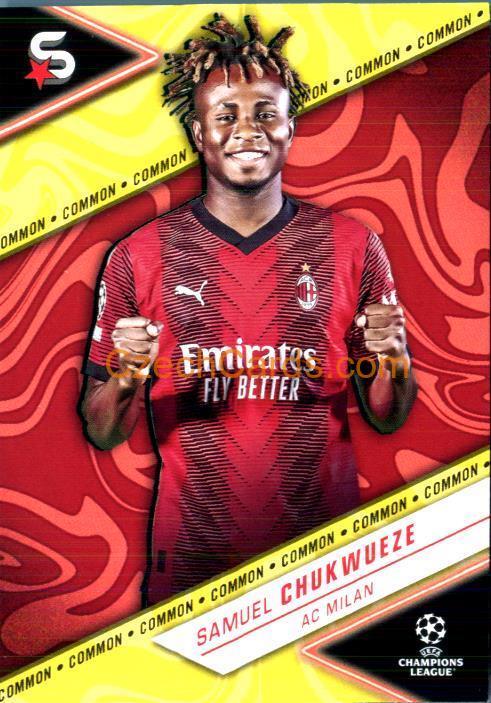 Samuel Chukwueze 2023/24 Topps Superstars common #6