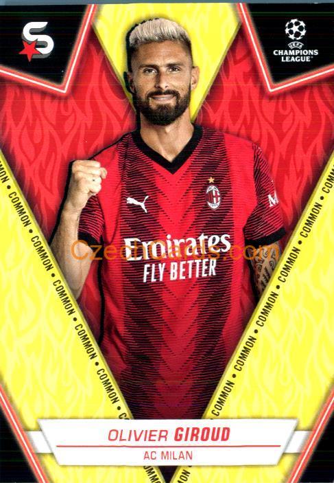 Olivier Giroud 2023/24 Topps Superstars common #8