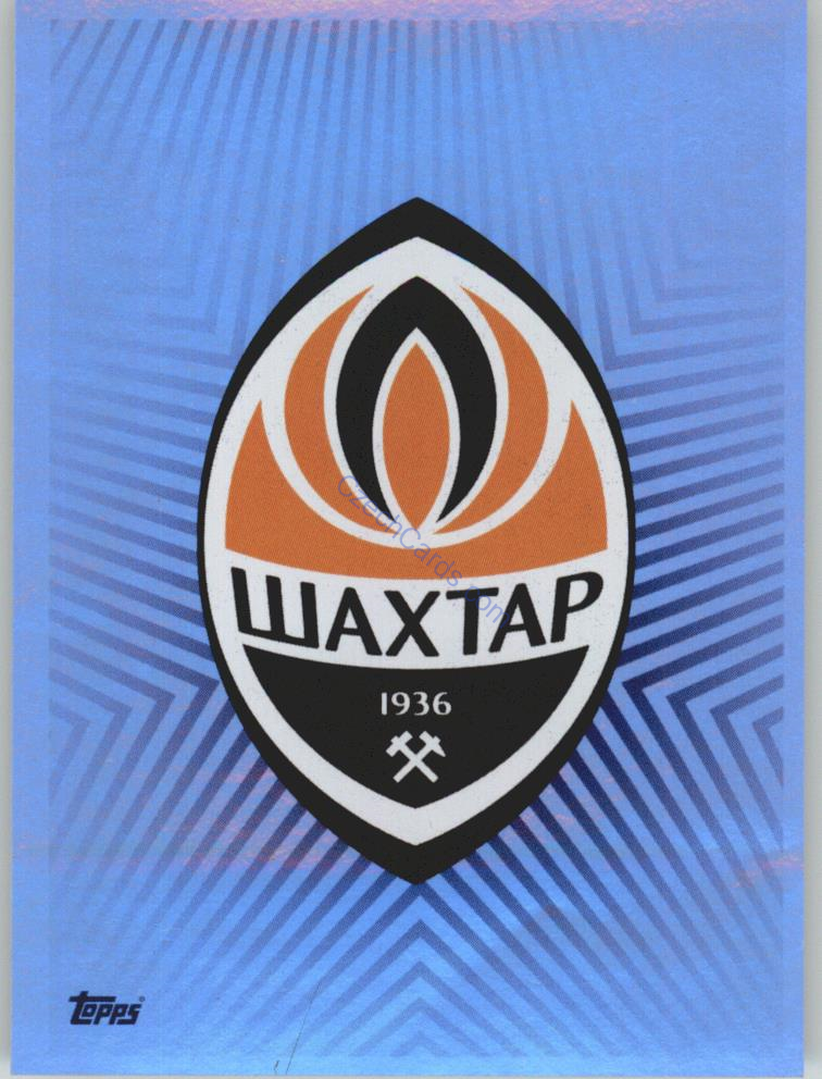 FC Shakhtar Donetsk Club Badge 2019/20 Topps sticker #422