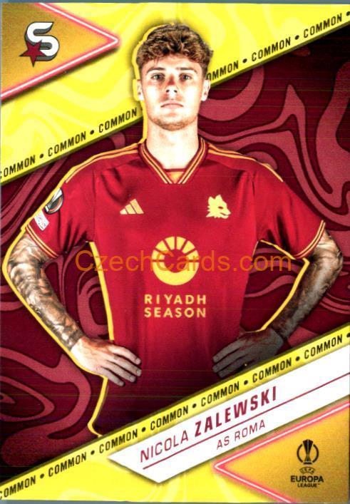 Nicola Zalewski 2023/24 Topps Superstars common #15