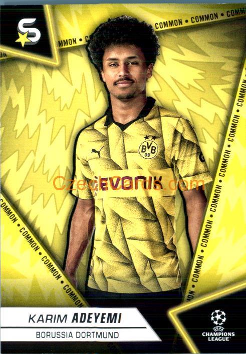 Karim Adeyemi 2023/24 Topps Superstars common #32