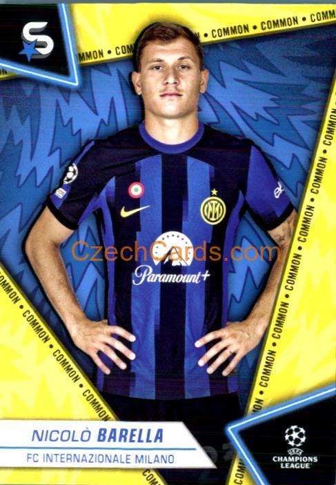Nicolò Barella 2023/24 Topps Superstars common #61