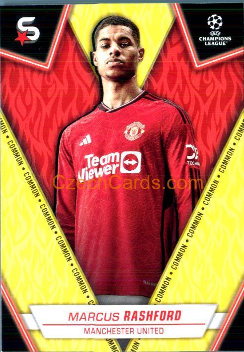 Marcus Rashford 2023/24 Topps Superstars common #98