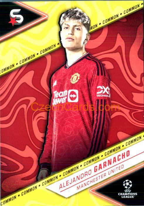 Alejandro Garnacho 2023/24 Topps Superstars common #99