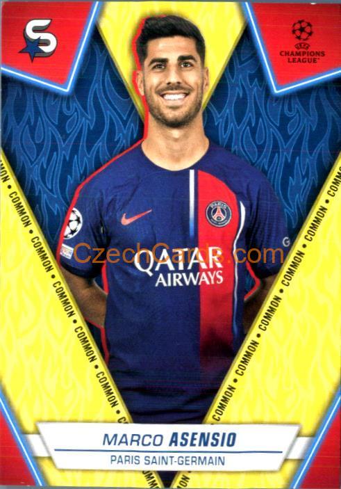 Marco Asensio 2023/24 Topps Superstars common #116