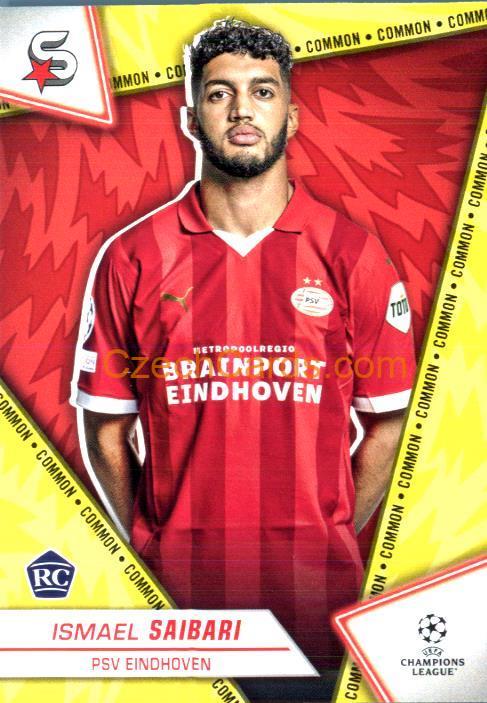 Ismael Saibari 2023/24 Topps Superstars common #122 RC