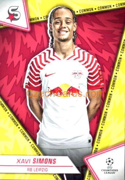 Xavi Simons 2023/24 Topps Superstars common #131