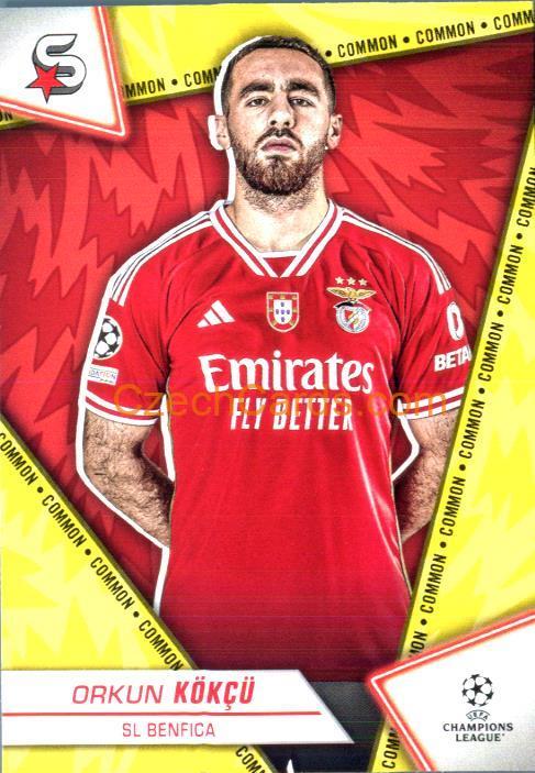 Orkun Kökçü 2023/24 Topps Superstars common #149