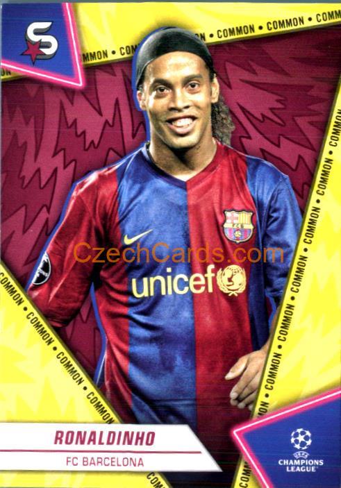 Ronaldinho 2023/24 Topps Superstars common #196