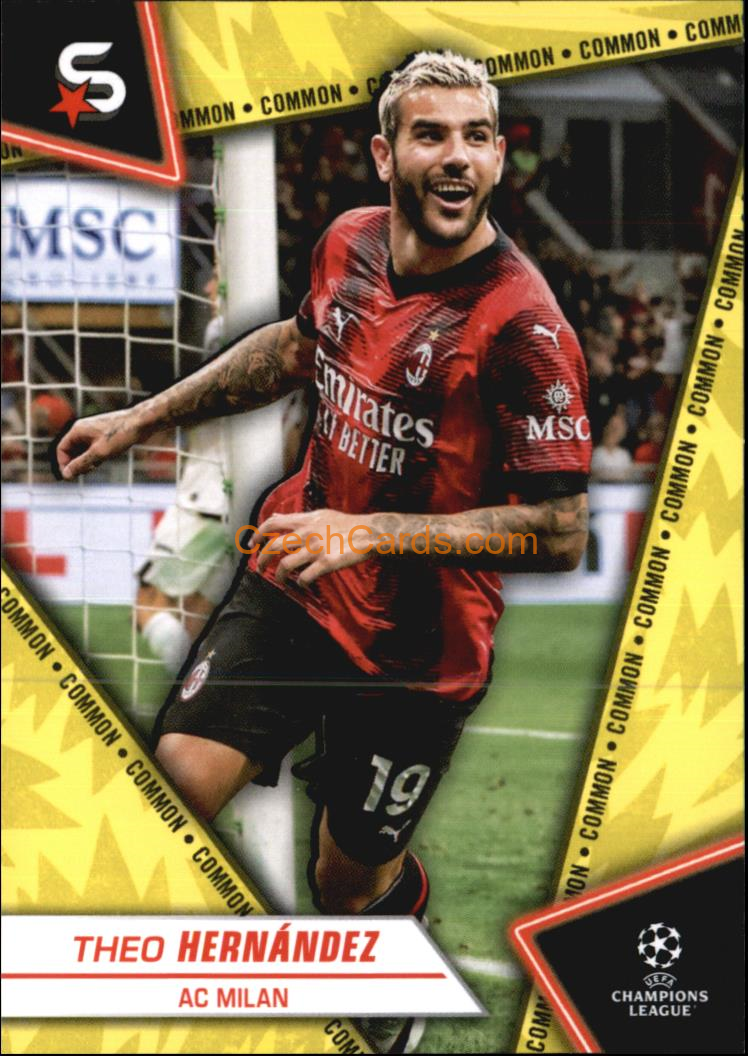 Theo Hernández 2023/24 Topps Superstars variation #2