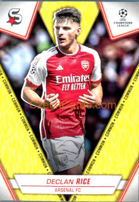 Declan Rice 2023/24 Topps Superstars variation #13