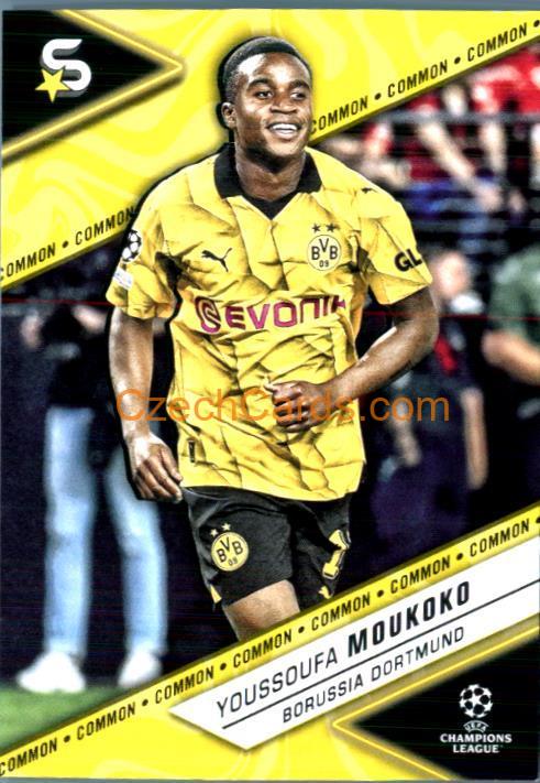Youssoufa Moukoko 2023/24 Topps Superstars variation #24