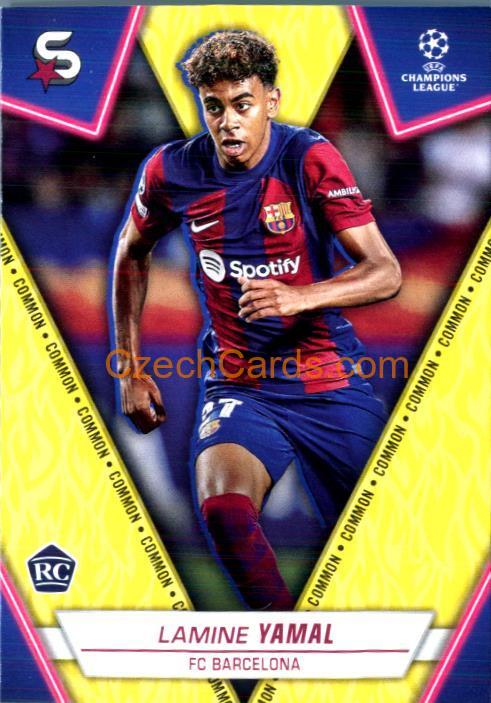 Lamine Yamal 2023/24 Topps Superstars variation #48 RC