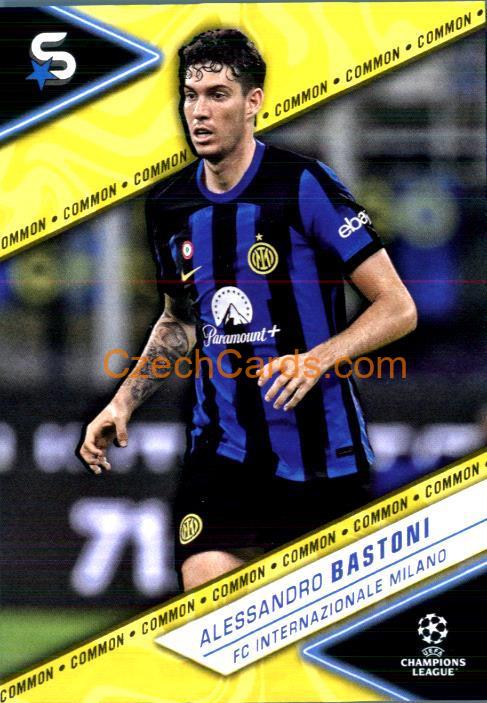 Alessandro Bastoni 2023/24 Topps Superstars variation #64