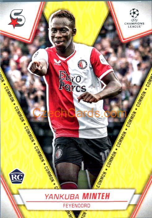 Yankuba Minteh 2023/24 Topps Superstars variation #76 RC