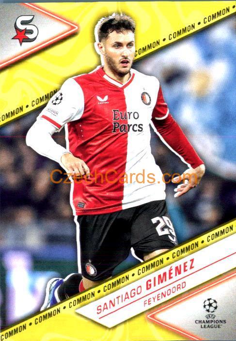 Santiago Giménez 2023/24 Topps Superstars variation #78