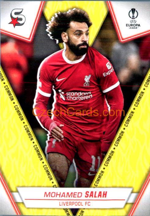 Mohamed Salah 2023/24 Topps Superstars variation #80
