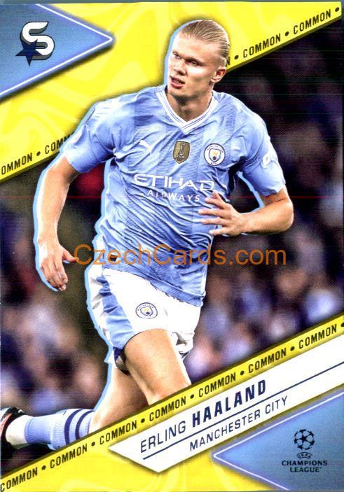 Erling Haaland 2023/24 Topps Superstars variation #87