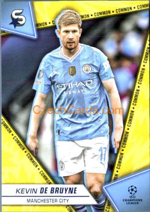 Kevin De Bruyne 2023/24 Topps Superstars variation #88