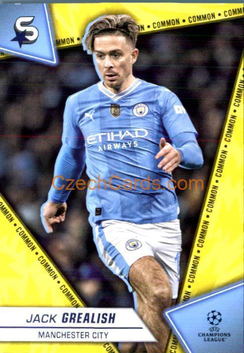 Jack Grealish 2023/24 Topps Superstars variation #92