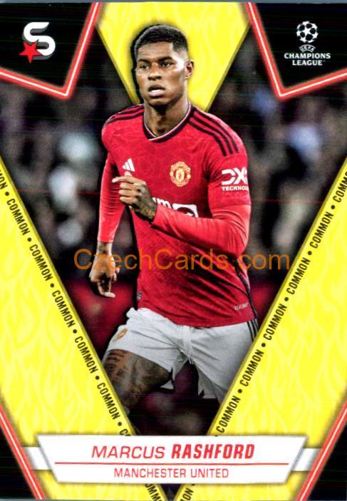 Marcus Rashford 2023/24 Topps Superstars variation #98