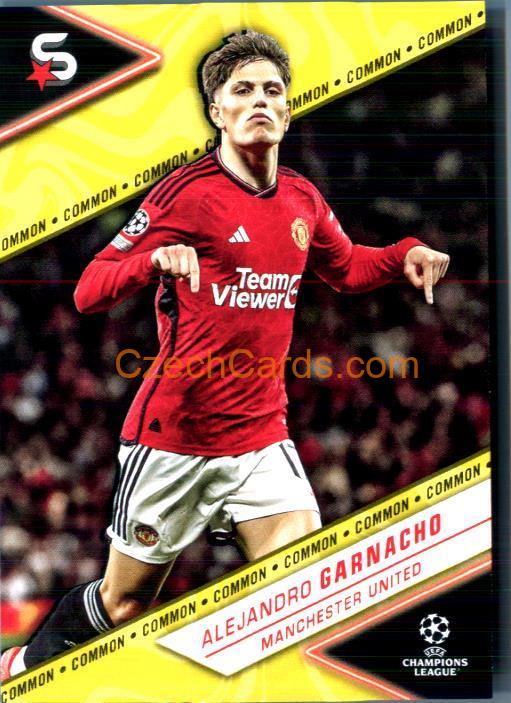 Alejandro Garnacho 2023/24 Topps Superstars variation #99