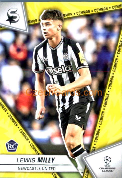 Lewis Miley 2023/24 Topps Superstars variation #104 RC