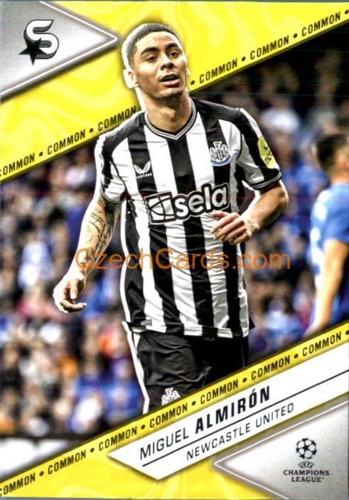 Miguel Almirón 2023/24 Topps Superstars variation #105