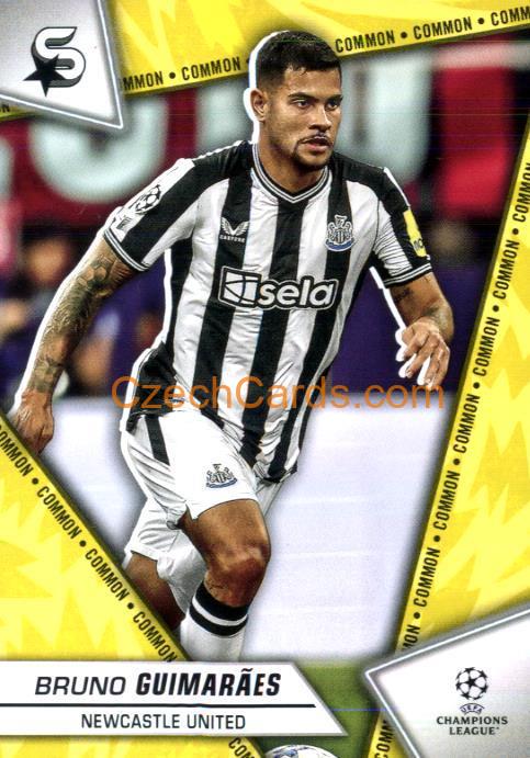 Bruno Guimarães 2023/24 Topps Superstars variation #106
