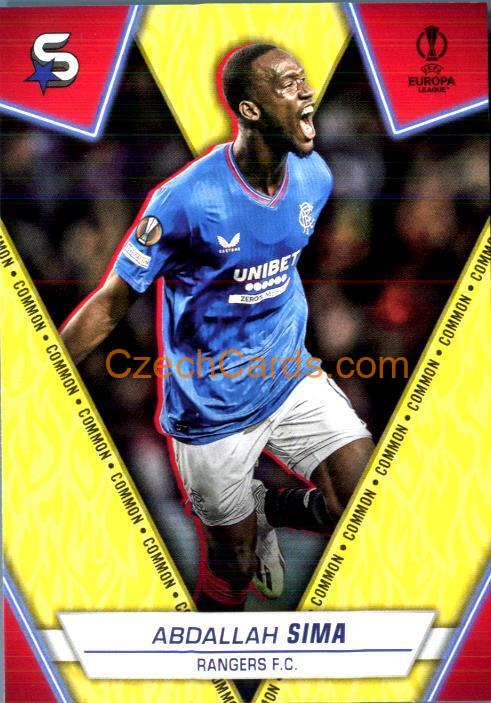 Abdallah Sima 2023/24 Topps Superstars variation #125