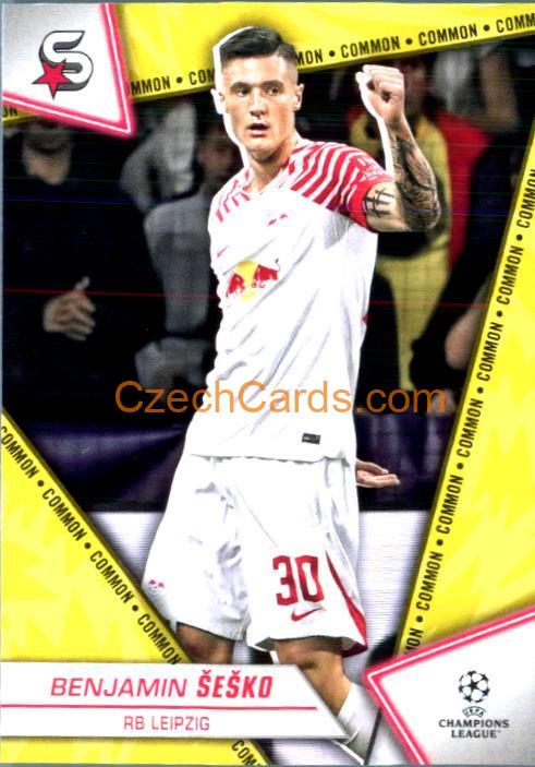 Benjamin Šeško 2023/24 Topps Superstars variation #128