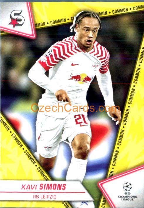 Xavi Simons 2023/24 Topps Superstars variation #131