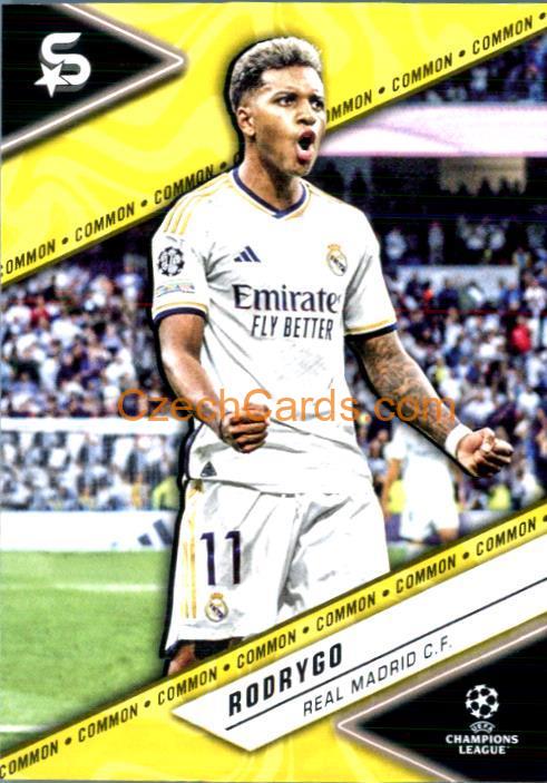 Rodrygo 2023/24 Topps Superstars variation #135