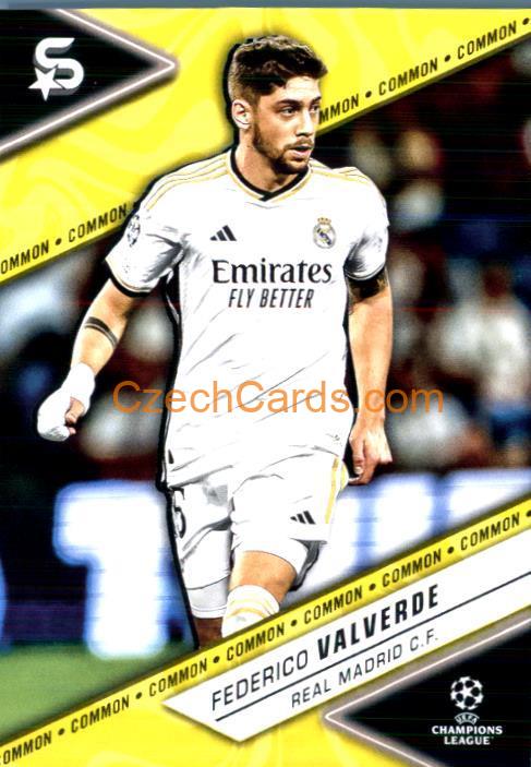 Federico Valverde 2023/24 Topps Superstars variation #141