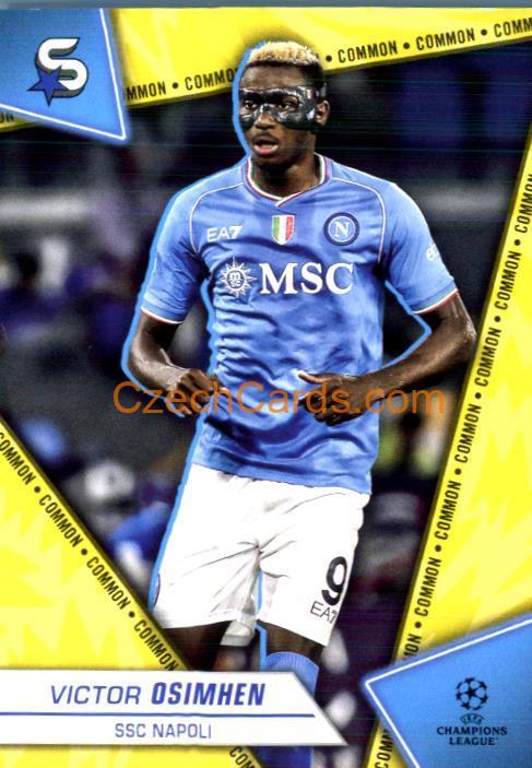 Victor Osimhen 2023/24 Topps Superstars variation #160