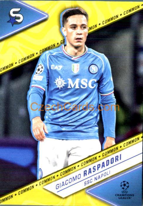 Giacomo Raspadori 2023/24 Topps Superstars variation #162