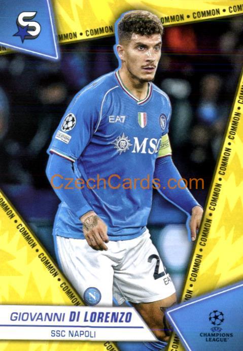 Giovanni Di Lorenzo 2023/24 Topps Superstars variation #167