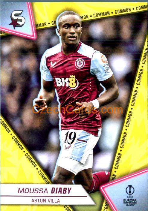 Moussa Diaby 2023/24 Topps Superstars variation #169