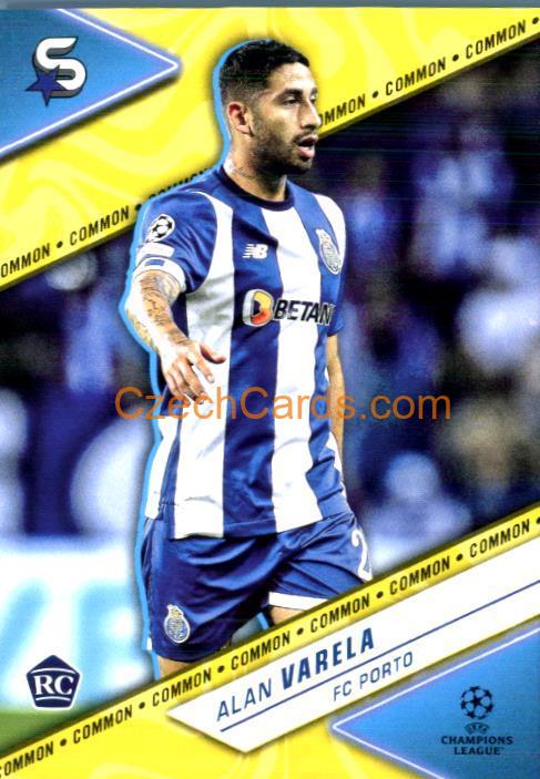 Alan Varela 2023/24 Topps Superstars variation #186 RC